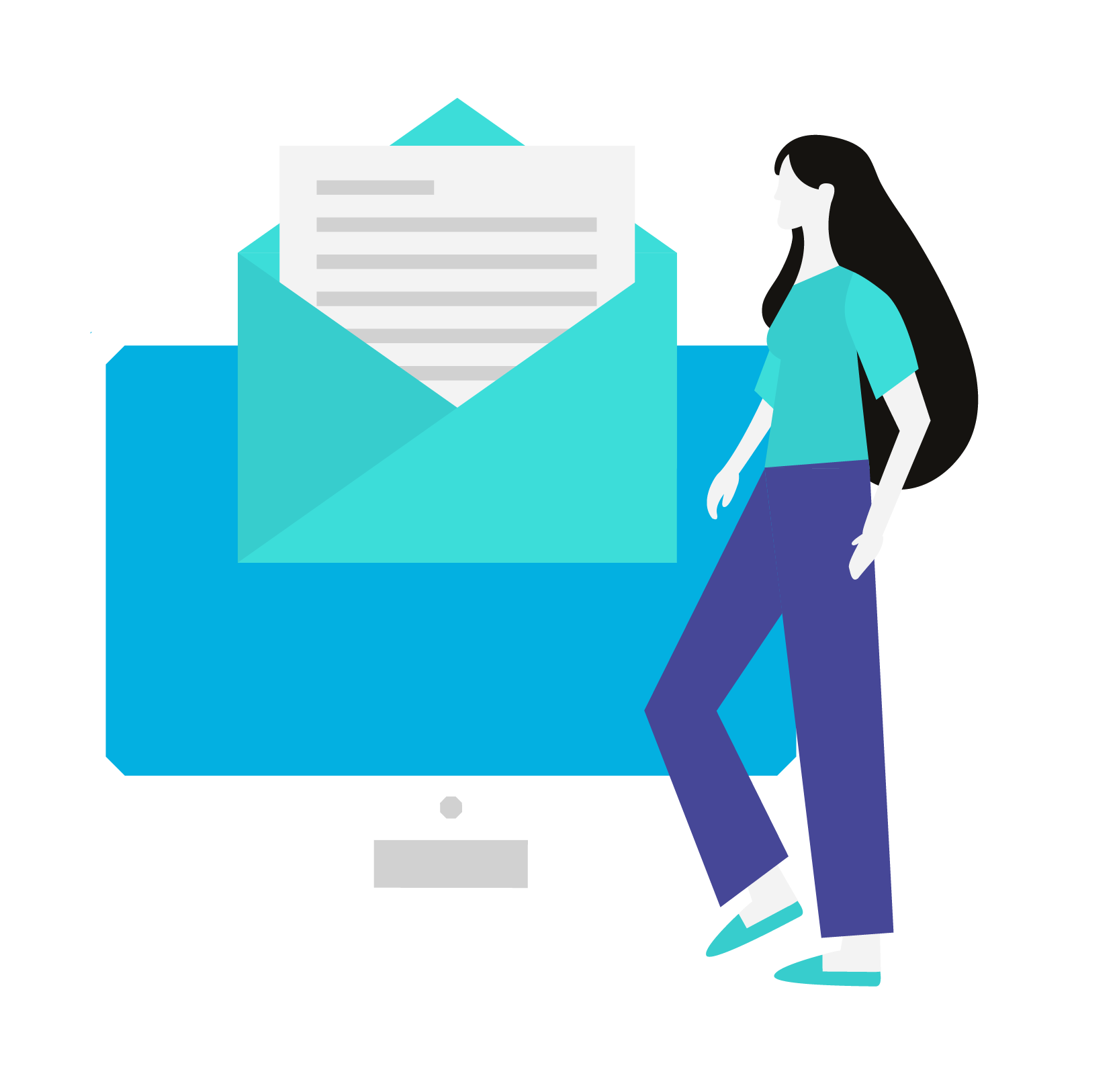 Illustration Kommunikation